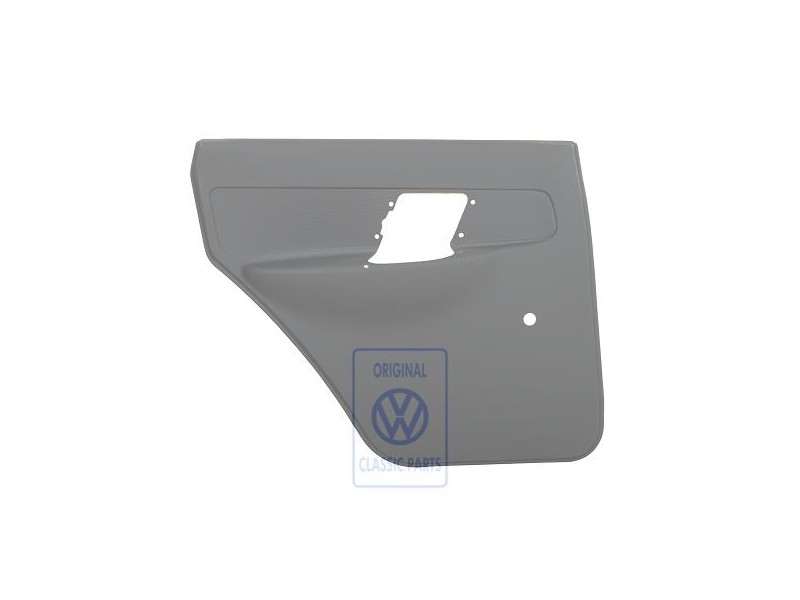 VW Originale Rivestimento Porta(Similpelle) Grigio Flanella - 6K4867211E 8TE