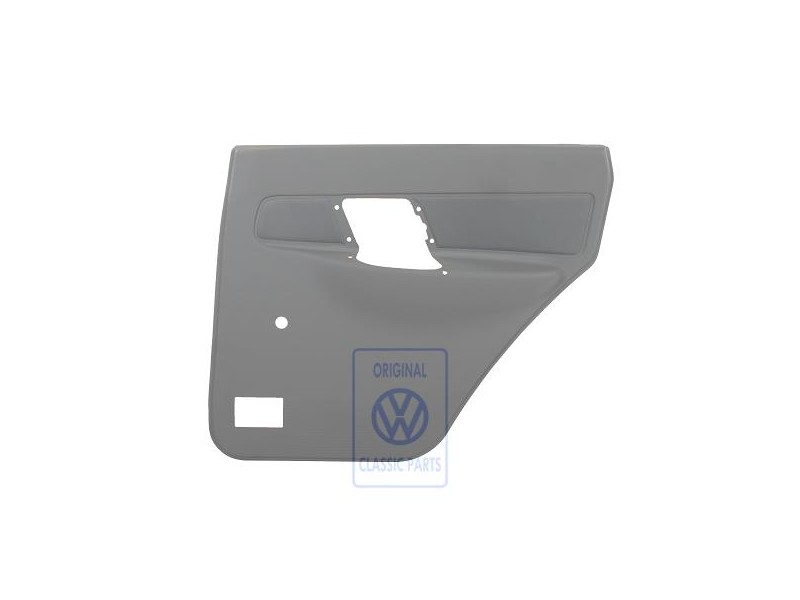 VW Originale Rivestimento Porta (Tessuto) Grigio Flanella - 6K4867212D HDZ