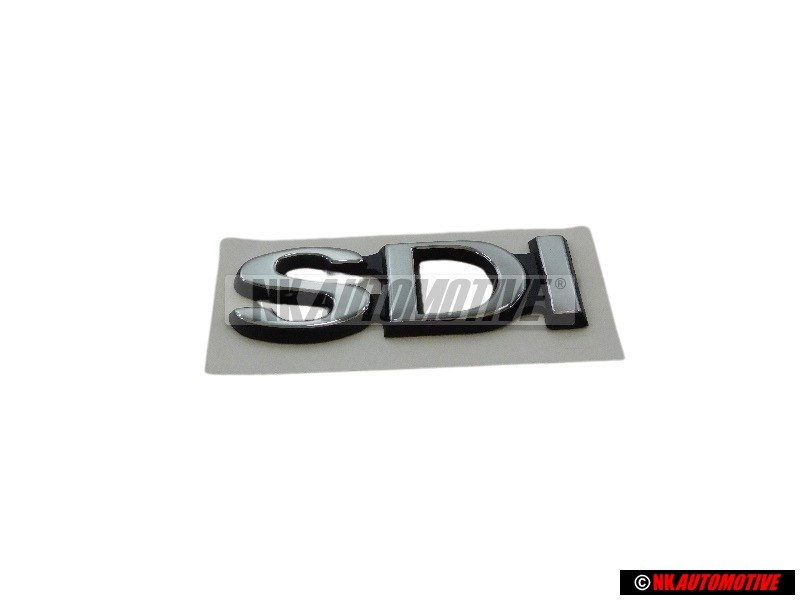 VW Originale SDI Posteriore Logo Emblema Scritta Cromo - 6K5853691C Z10