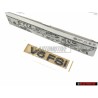 VW Originale V6 FSI Posteriore Logo Emblema Scritta Cromo - 3C0853675AAL85
