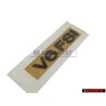 VW Originale V6 FSI Posteriore Logo Emblema Scritta Cromo - 3C0853675AAL85