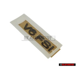 VW Originale V6 FSI Posteriore Logo Emblema Scritta Cromo - 3C0853675AAL85