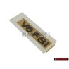 VW Originale V6 FSI Posteriore Logo Emblema Scritta Cromo - 3C0853675AAL85