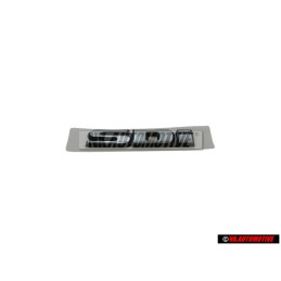 VW Originale SDI Posteriore Logo Emblema Scritta Argento - 6K9853687E GHA