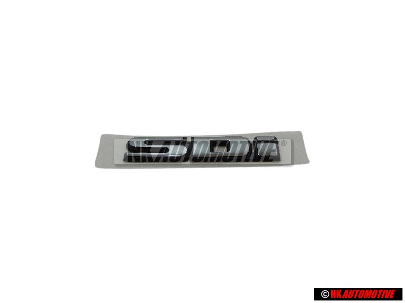 VW Originale SDI Posteriore Logo Emblema Scritta Argento - 6K9853687E GHA