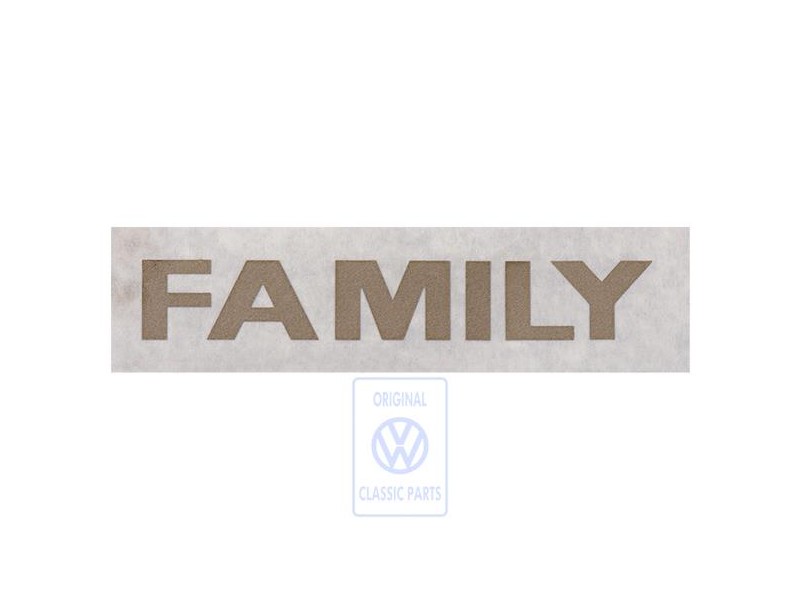 VW Originale Scritta (Autoadesiva) - 6K9853750