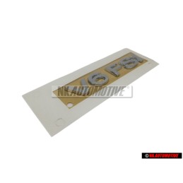 VW Originale V6 FSI Posteriore Logo Emblema Scritta Cromo - 3C0853675C 739