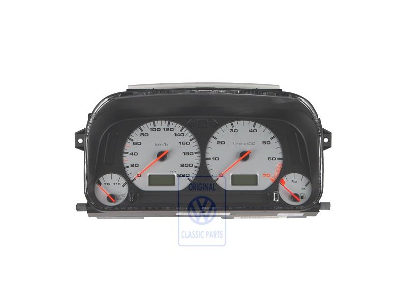 VW Originale Strumento Combinato Grigio Pietra Metall. 