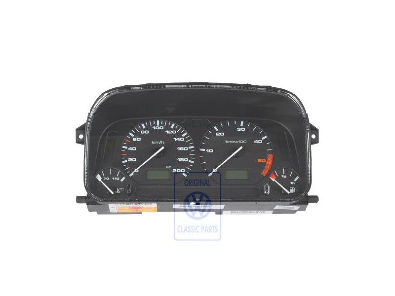 VW Originale Strumento Combinato Nero Satinato - 6K9919861SXB41