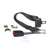 VW Originale Cintura Addominale E Fibbia Nero - 6N0857487 HCP