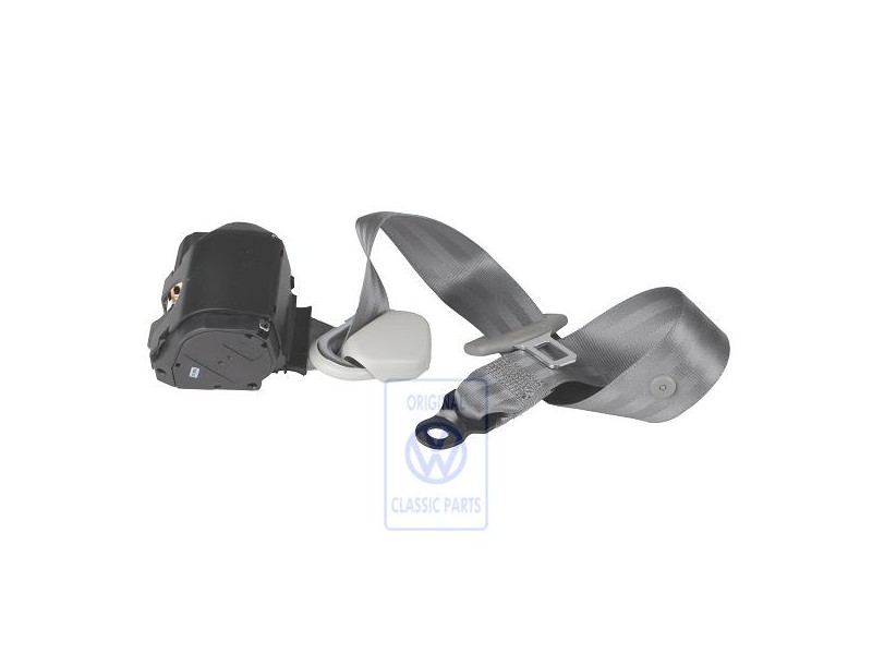 VW Originale Cintura Sicurezza A 3 Punti Grigio Flanella - 6N0857805A HCQ