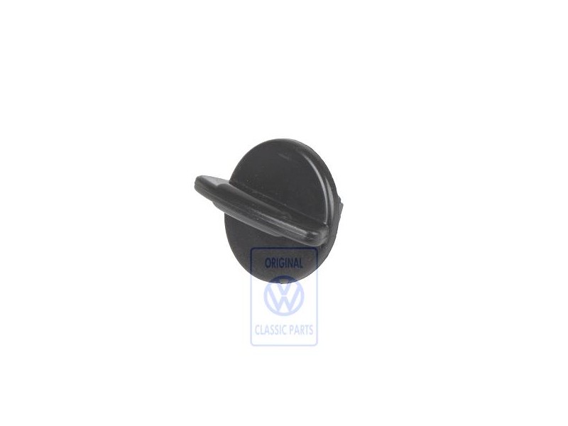 VW Originale Manopola Nero Satinato - 6N0867467A B41