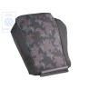 VW Originale Rivestimento Sedile Stoffa/Fintapelle Off-Black - 6N0881405J DRE