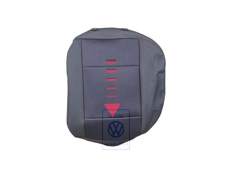 VW Originale Rivestimento Sedile (Tessuto) Off-Black - 6N0885405BSHBC