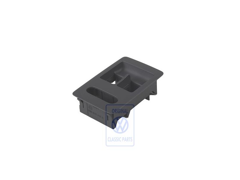 VW Originale Cornice Per Interruttore Off-Black - 6N0959549A 48Z