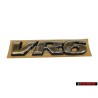 VW Originale VR6 Posteriore Logo Emblema Scritta Cromo - 7D0853675 Z10