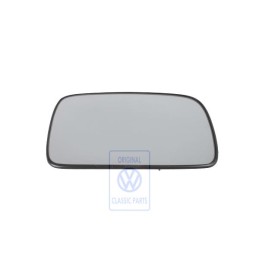 VW Originale Vetro Dello Specchio Con- Vesso Con Piastra Di Supporto - 6N1857522