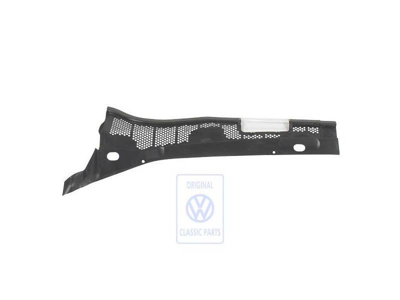 VW Originale Deflettore Acqua Nero Satinato - 6N2819416 B41