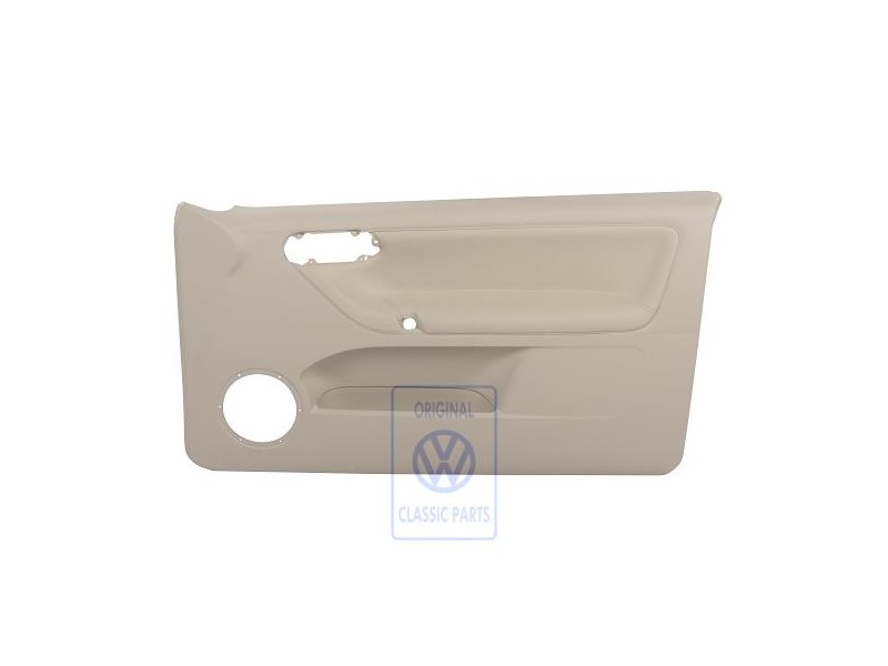 VW Originale Rivestimento Porta (Pelle) Crema - 6N3867012DCFWK
