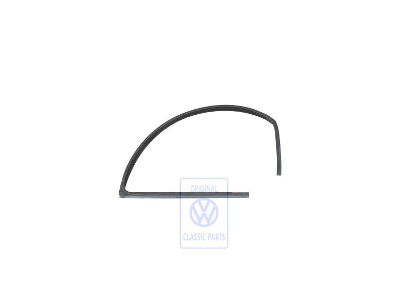 VW Originale Guida Del Finestrino Nero Satinato - 6N4837431 B41