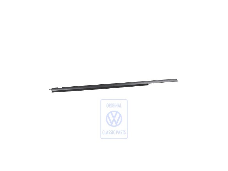 VW Originale Guarnizione Fessura Cristallo Nero Satinato - 6N4839471B B41