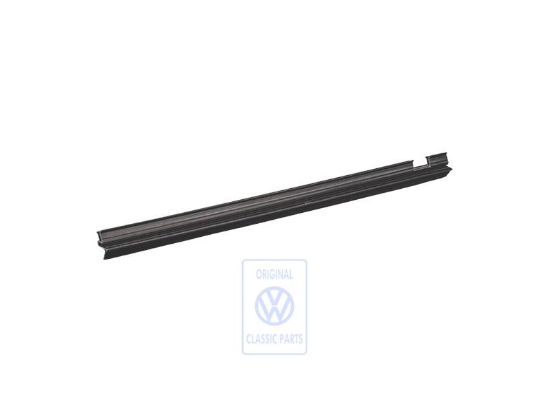 VW Originale Guarnizione Fessura Cristallo Nero Satinato - 6N4839471E B41