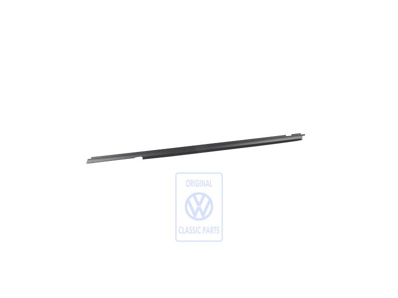 VW Originale Guarnizione Fessura Cristallo Nero Satinato - 6N4839472B B41