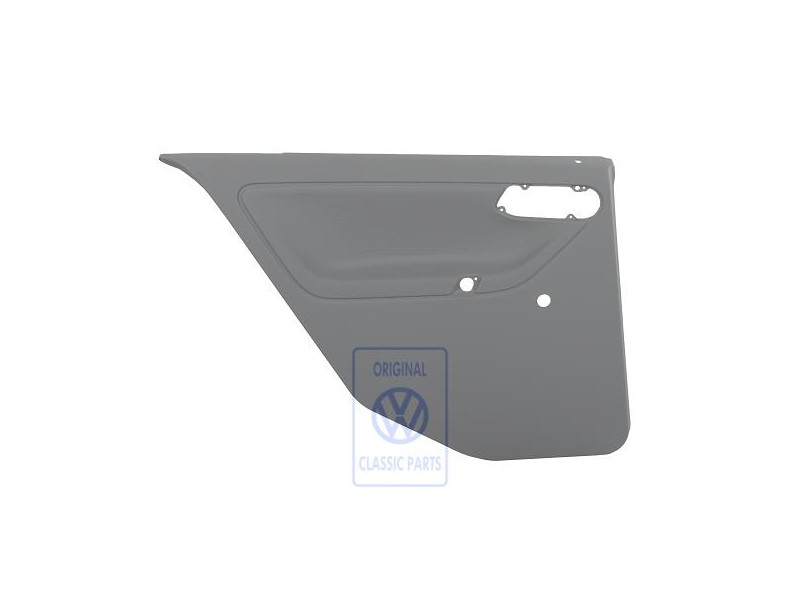 VW Originale Rivestimento Porta Grigio Flanella - 6N4867211AD8TE