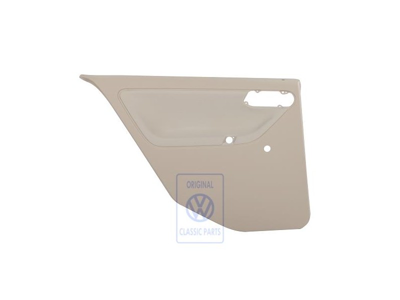 VW Originale Rivestimento Porta (Tessuto) Crema - 6N4867211AEHEA