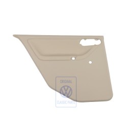 VW Originale Rivestimento Porta (Pelle) Crema - 6N4867211AFFWK