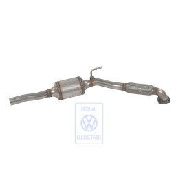VW Originale Tubo Di Scarico Con Catalizz. 