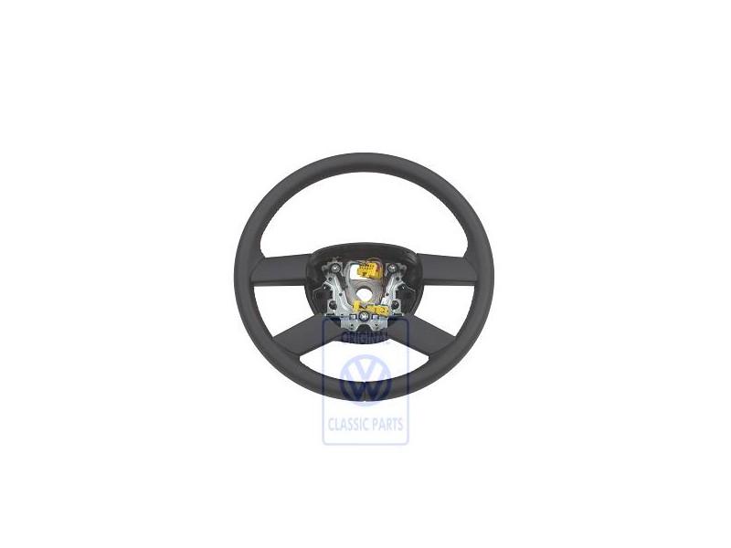 VW Originale Volante (Pelle) Nero/Blu Orbita - 6Q0419091M HCC