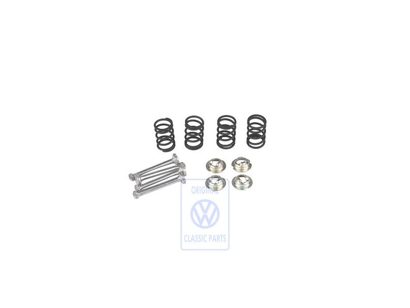 VW Originale 1 Kit Di Elementi Di Fissaggio Per Ceppi Freno - 6Q0698545