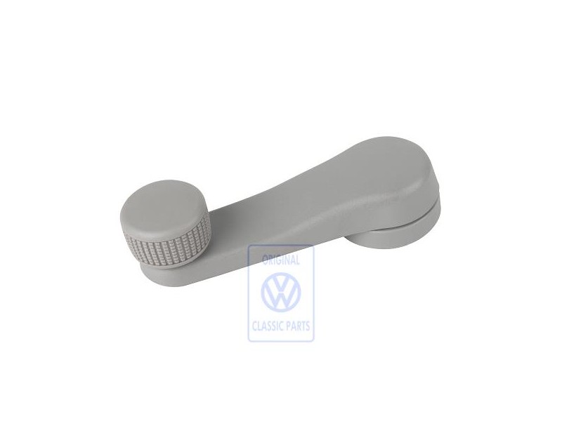 VW Originale Manovella Alzacristallo Classicgrey (Grigio) - 6Q0837581A 30T