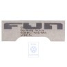 VW Originale Scritta Pellicola Argento - 6Q0853750B 1W4