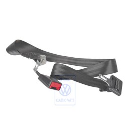 VW Originale Cintura Addominale E Fibbia Nero - 6Q0857487E HCP
