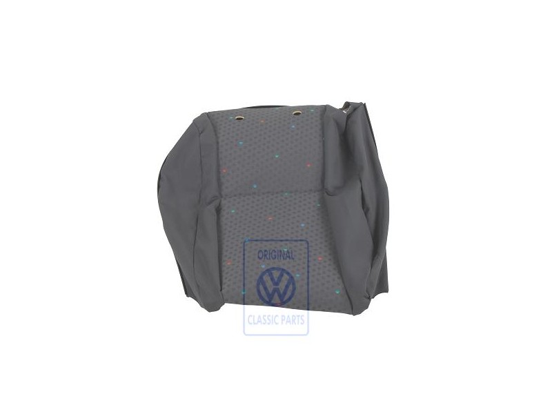 VW Originale Rivestimento Schienale Stoffa/Fintapelle Antracite - 6Q0885805BQMTP