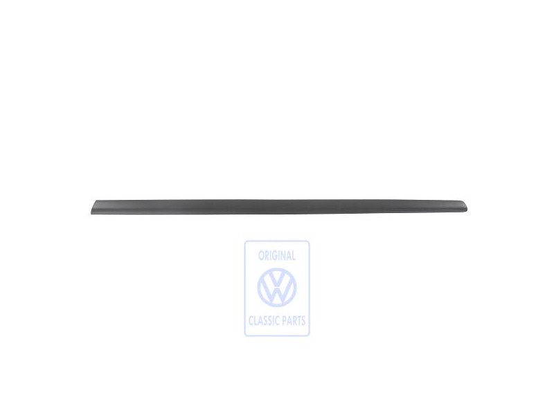 VW Originale Modanatura Per Porta Nero Satinato - 6Q3853515 9B9