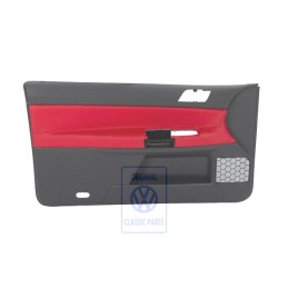 VW Originale Rivestimento Porta (Pelle) Rosso Flash/Antracite - 6Q3867011FEQMU