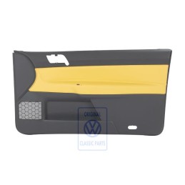 VW Originale Rivestimento Porta (Pelle) Giallo/Antracite - 6Q3867012EQQMV