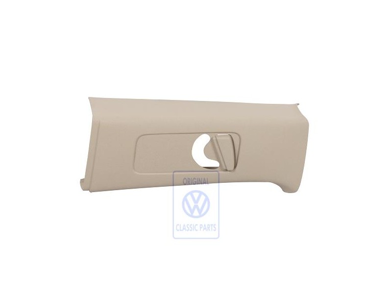 VW Originale Rivest. Montante B Beige Crema - 6Q3867243A 6N6