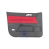 VW Originale Rivestimento Porta (Pelle) Rosso Flash/Antracite - 6Q4867011HMQMU
