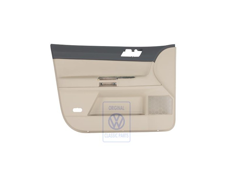VW Originale Rivestimento Porta(Similpelle) Antracite/Crema - 6Q4867011HNQMS