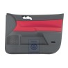 VW Originale Rivestimento Porta (Pelle) Rosso Flash/Antracite - 6Q4867012GJQMU