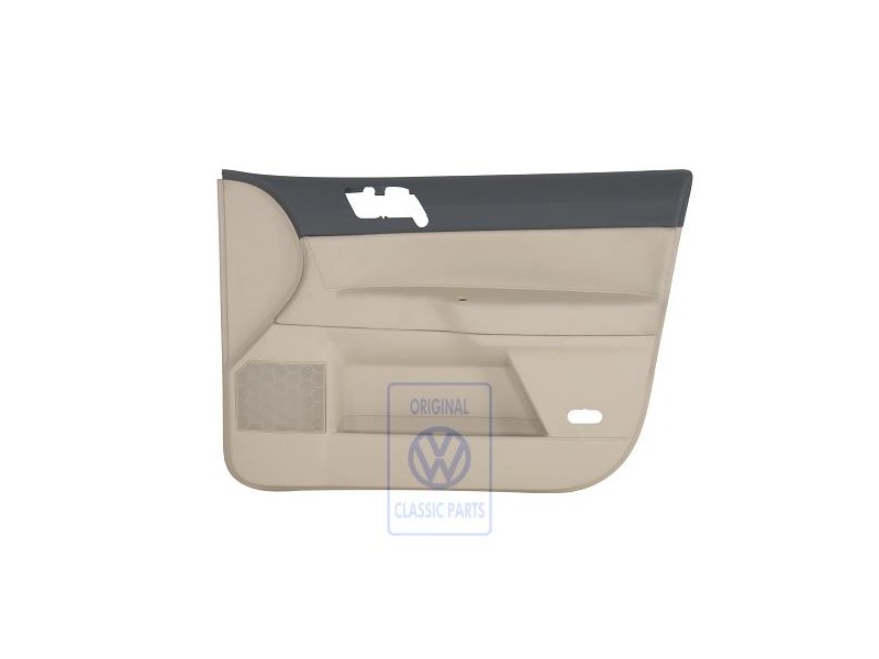 VW Originale Rivestimento Porta(Similpelle) Antracite/Crema - 6Q4867012GMQMS