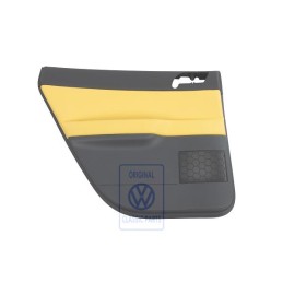 VW Originale Rivestimento Porta (Pelle) Giallo/Antracite - 6Q6867211GAQMV