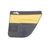 VW Originale Rivestimento Porta (Pelle) Giallo/Antracite - 6Q6867212FTQMV