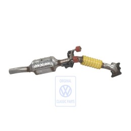 VW Originale Tubo Di Scarico Con Catalizz. 