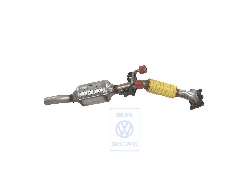 VW Originale Tubo Di Scarico Con Catalizz. 