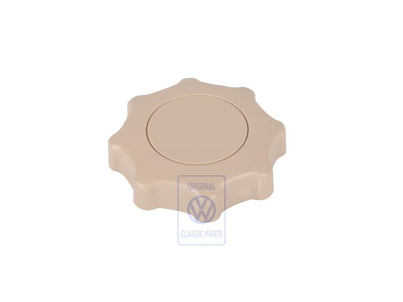 VW Originale Manopola Regolazione Beige Chiaro - 6R0881671D Q70